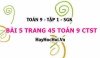 Bài 5 trang 45 Toán 9 tập 1 Chân trời sáng tạo